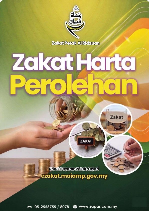 poster zakat perolehan